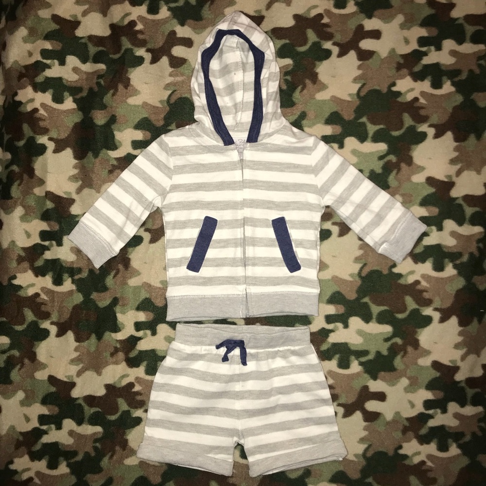 2 pc set. Jacket and shorts.